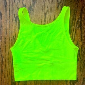 Lululemon Neon Yellow tank